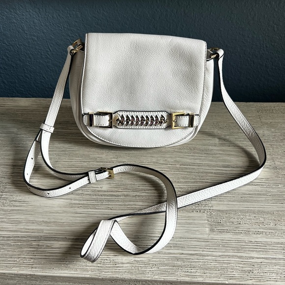 Diane Von Furstenberg Handbags - Diane Von Furstenberg White Crossbody Bag